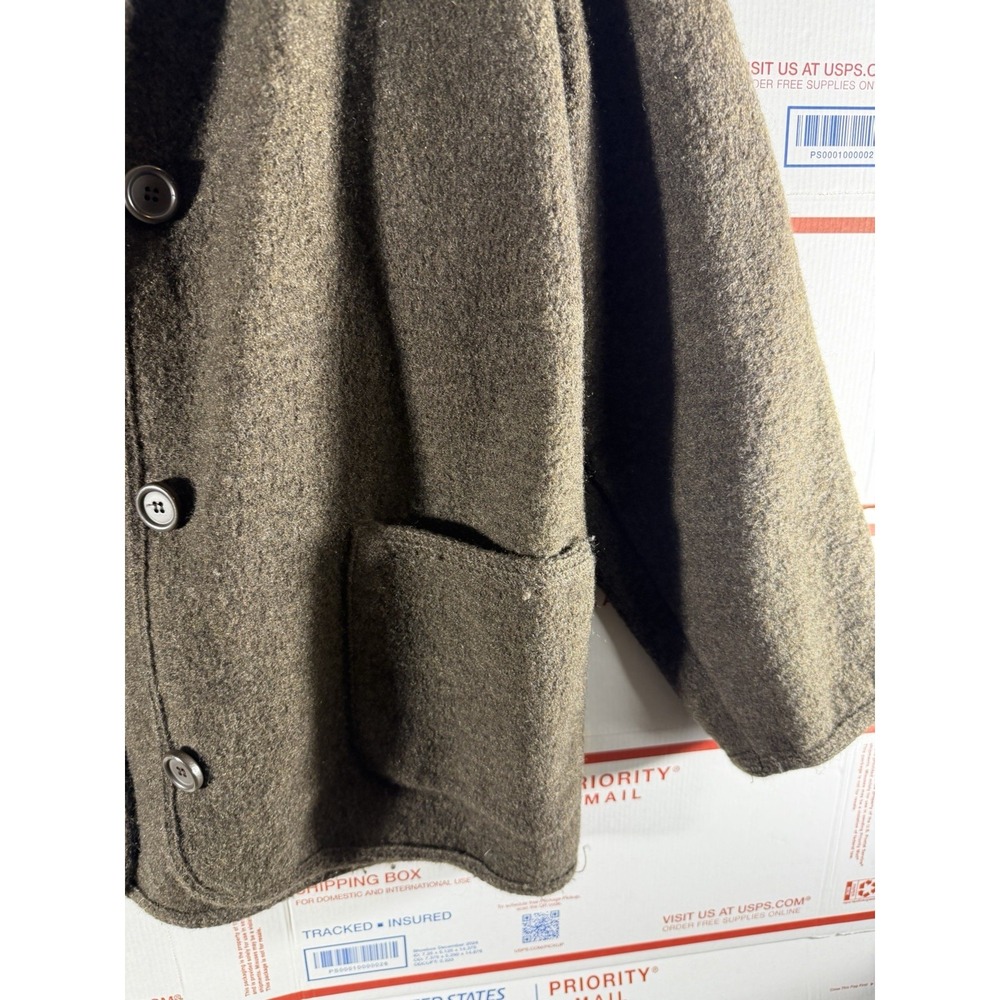 VTG Limited London Paris New York 100% Wool Made in Italy Button Jacket Small - Picture 4 of 8